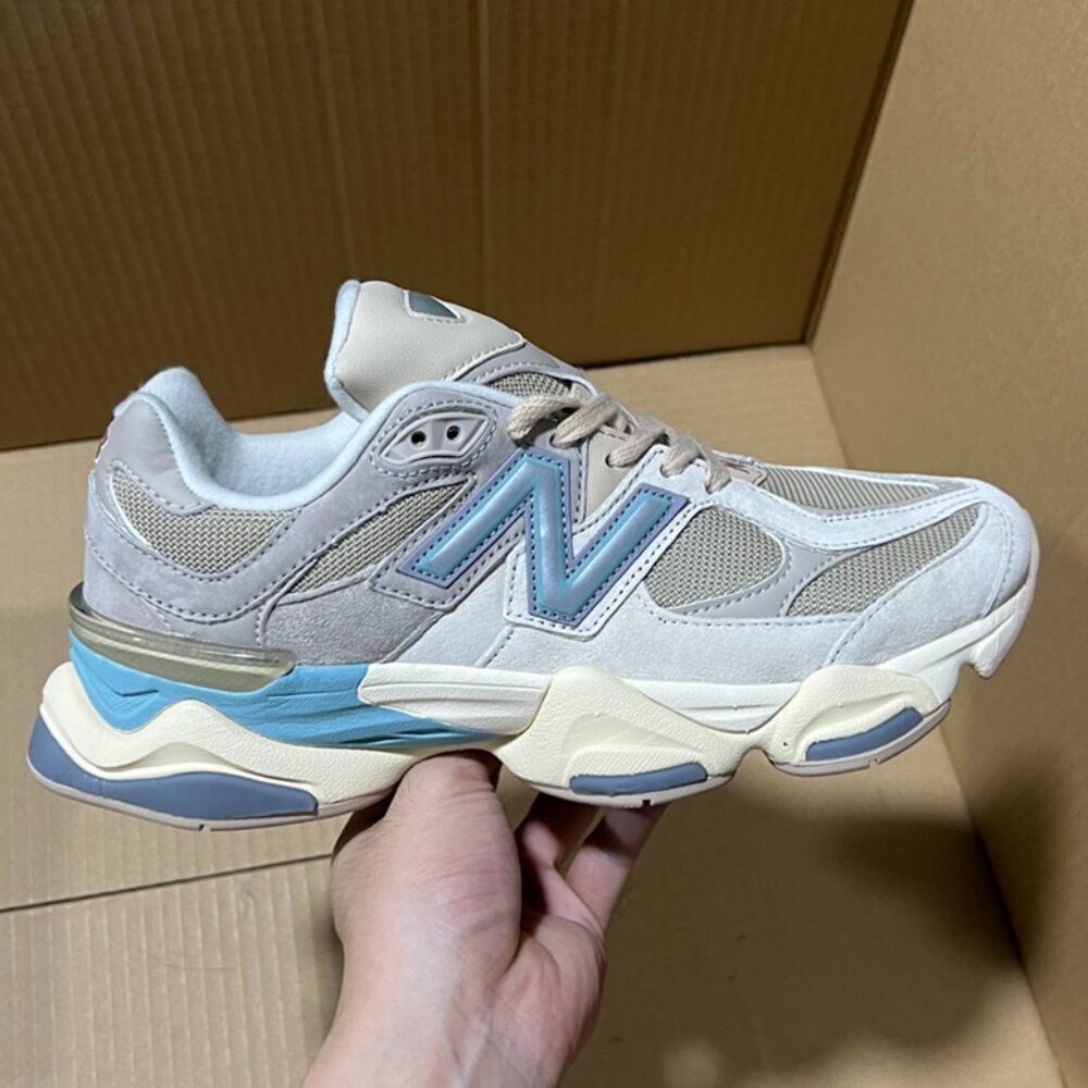 New Balance 9060 Gray-Blue Sneakers